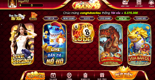 Các bước vào game bắn cá nổ hũ Man79